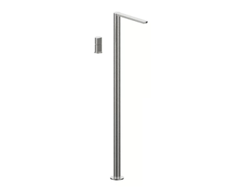 BORGIA 89069B - Floor standing stainless steel washbasin mixer by Rubinetterie Frattini - view 2